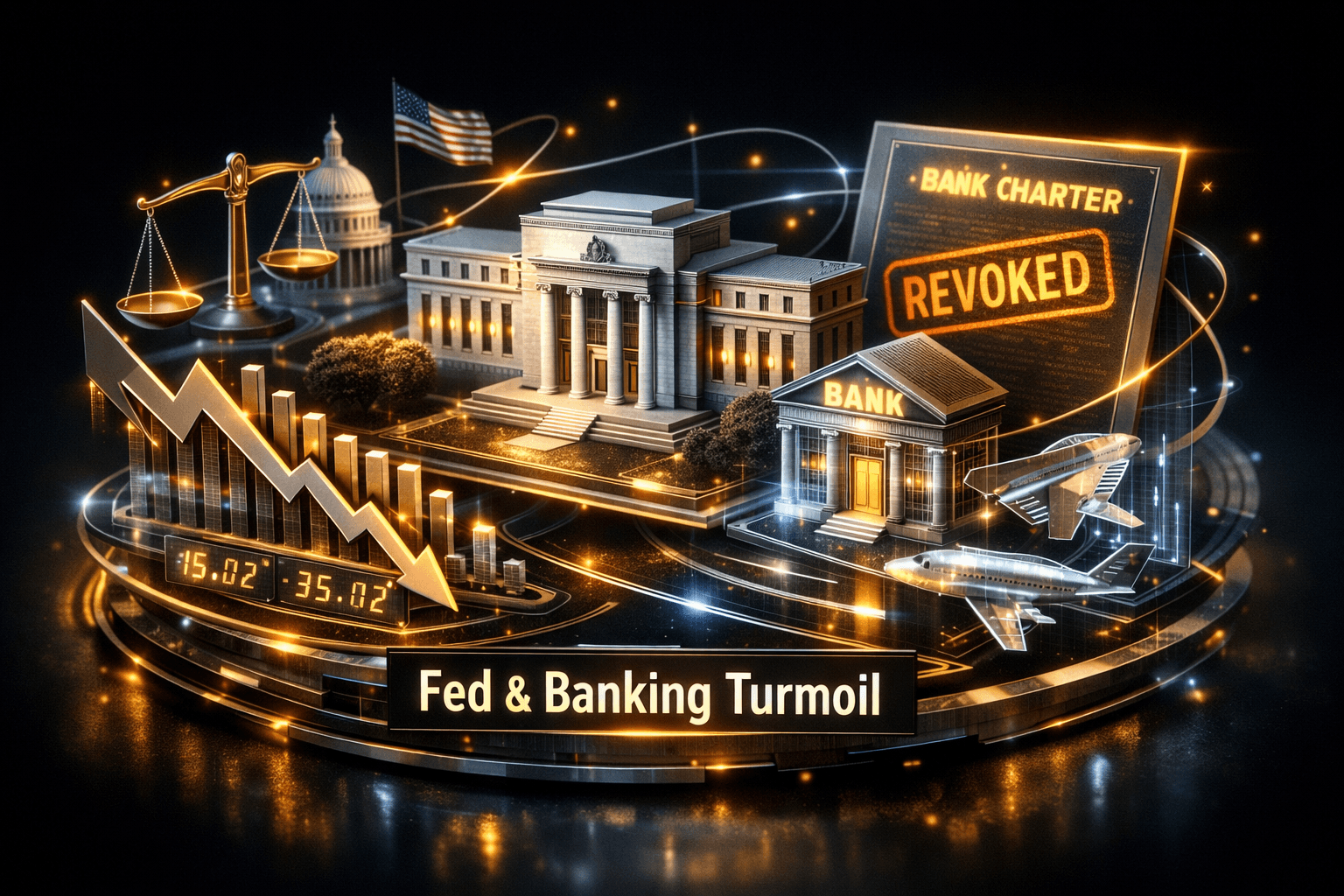 Finance & Banking Faces Fed Turmoil - Aug 7 Wrap