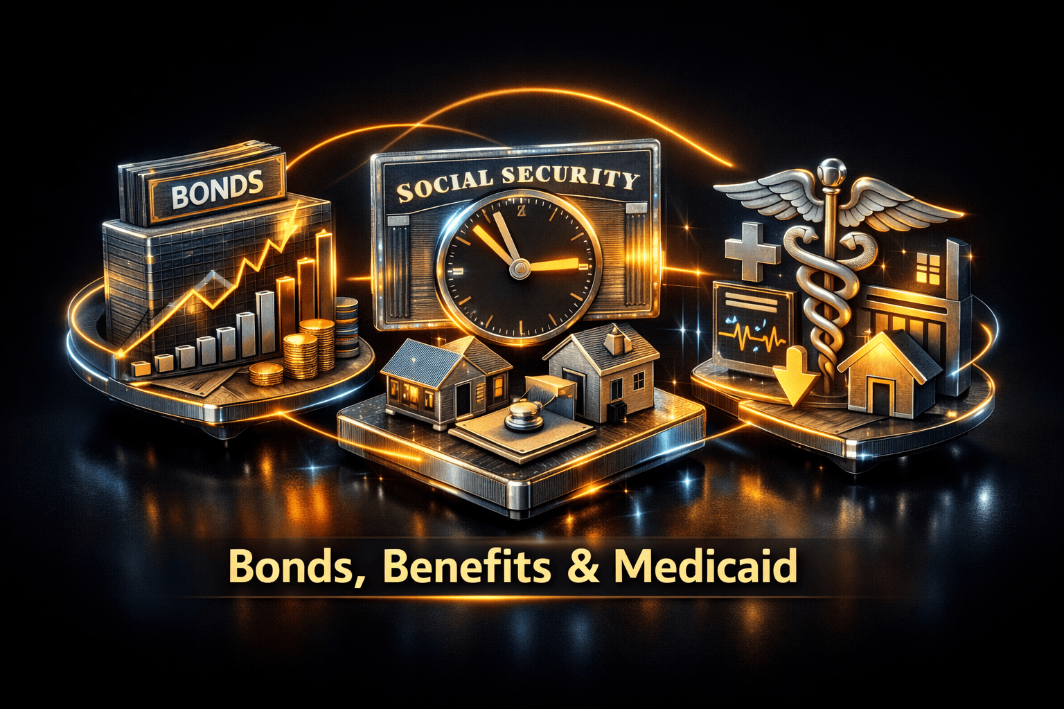 Finance & Banking: Bonds, Benefits & Medicaid - Aug 16