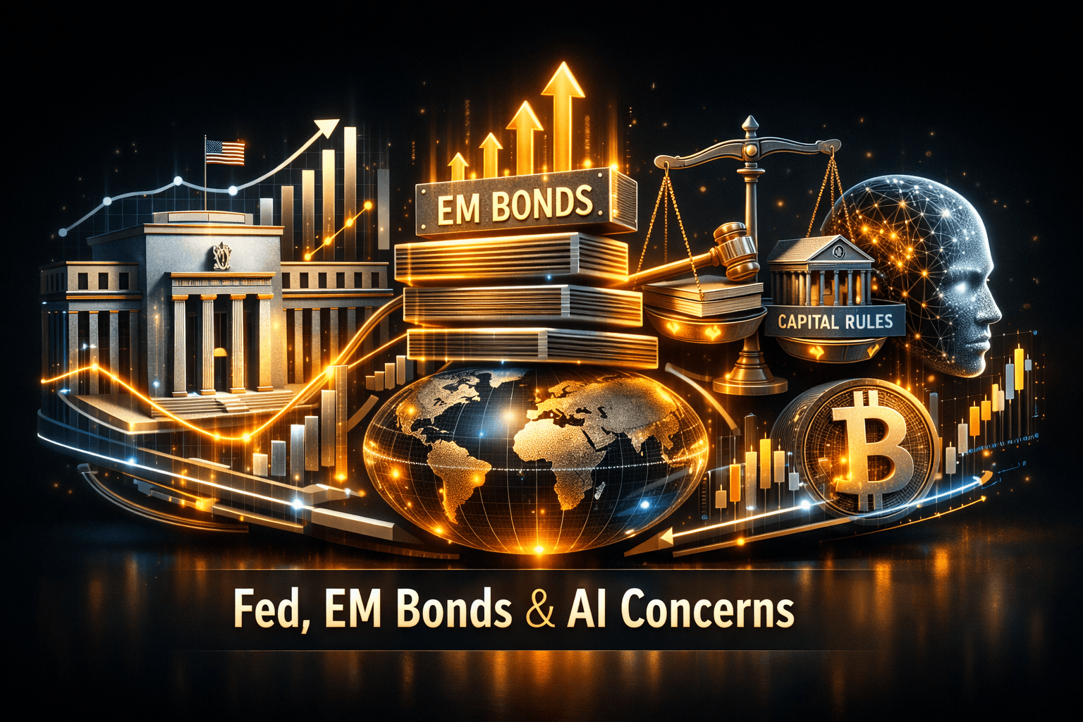 Finance & Banking: Fed, EM Bonds & AI Concerns - Sep 12
