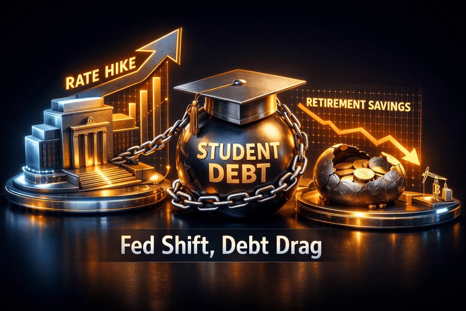 Finance & Banking: Fed Shift, Debt Drag - Sep 15