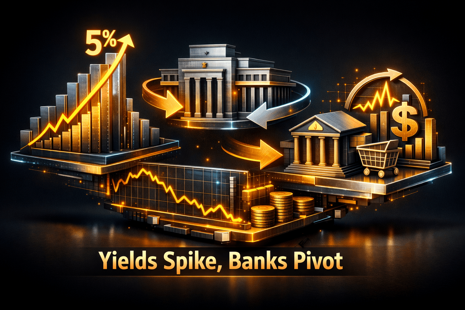 Finance & Banking: Yields Spike, Banks Pivot - Sep 23