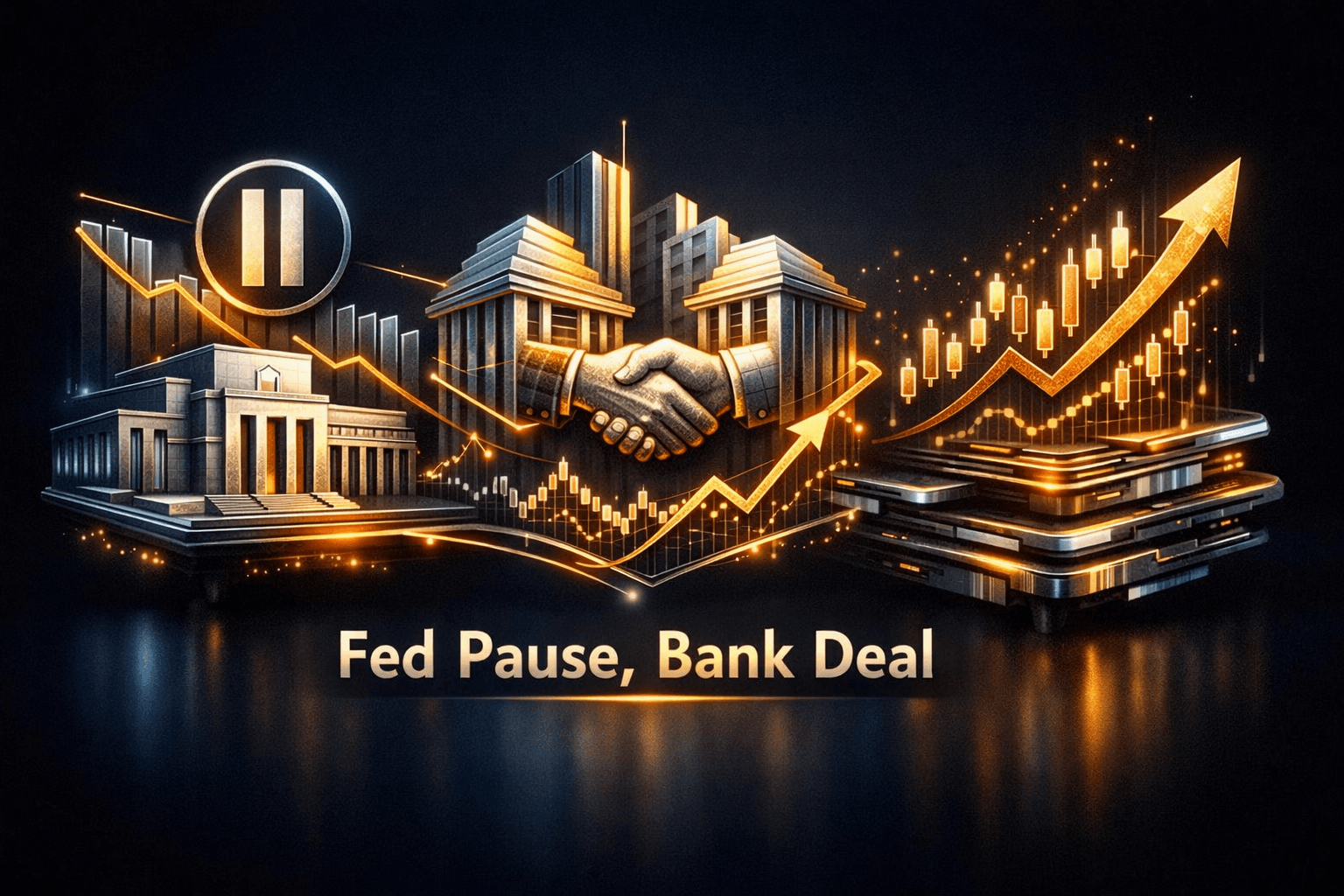 Finance & Banking: Fed Pause, Bank Deal - Oct 7