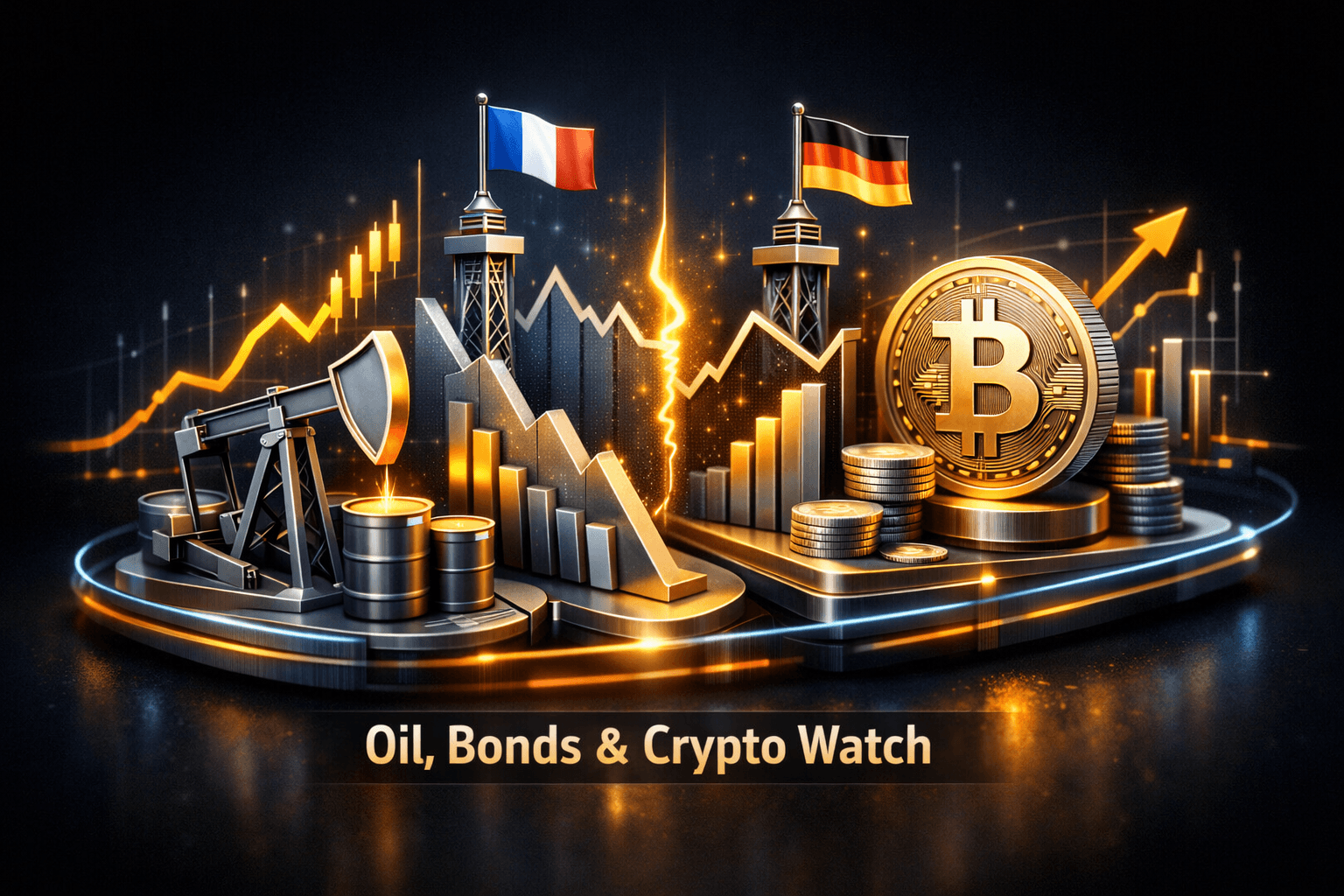 Finance & Banking: Oil, Bonds, Crypto Watch - Oct 8
