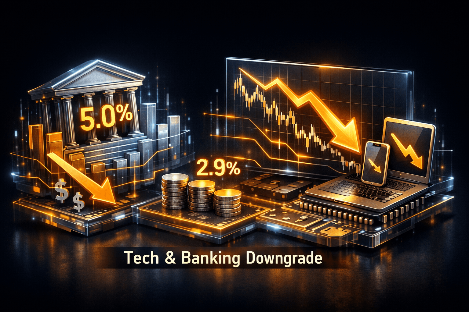 Finance & Banking: Rates, Tech Downgrade - Oct 14