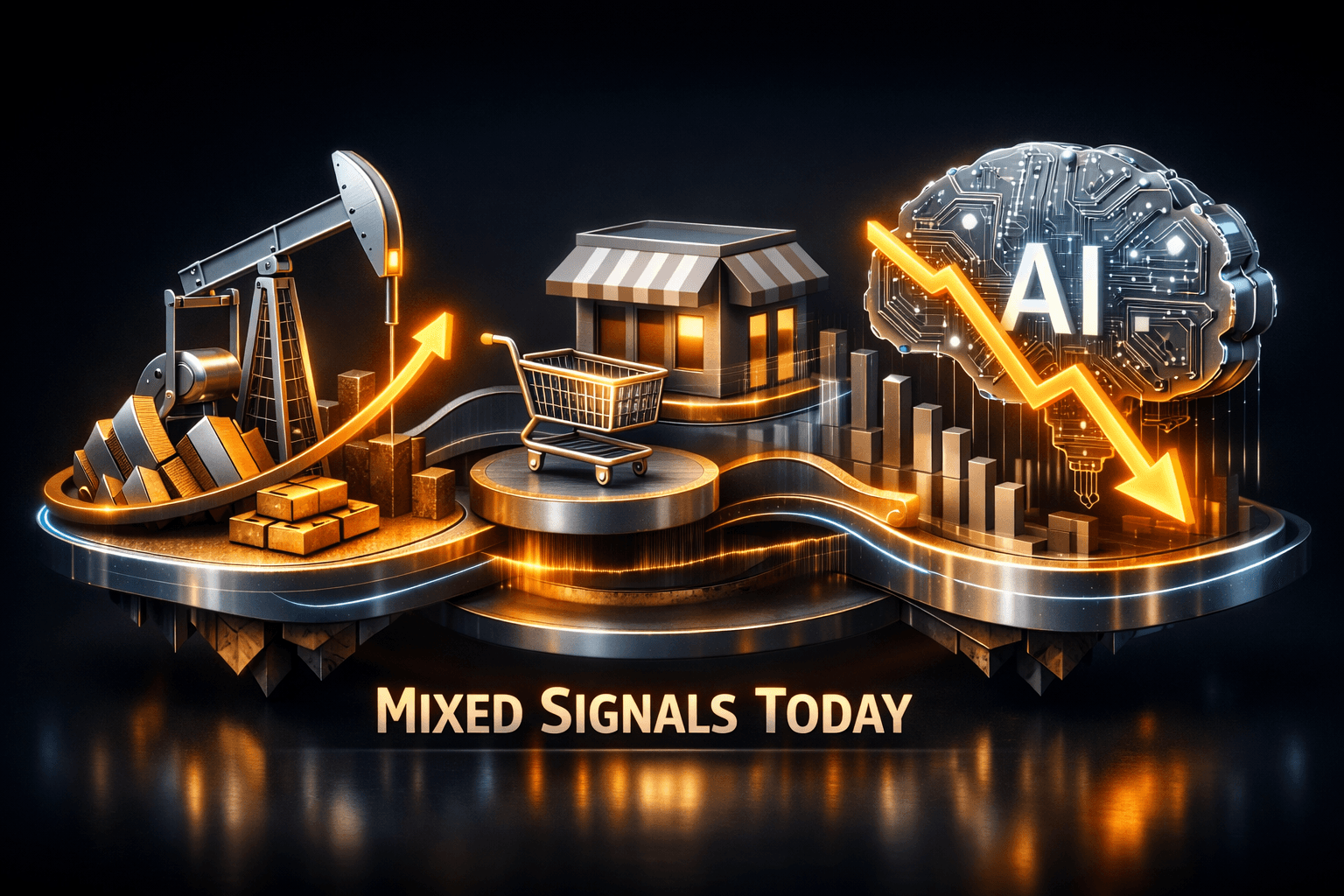 Finance & Banking: Mixed Signals Today - Oct 15