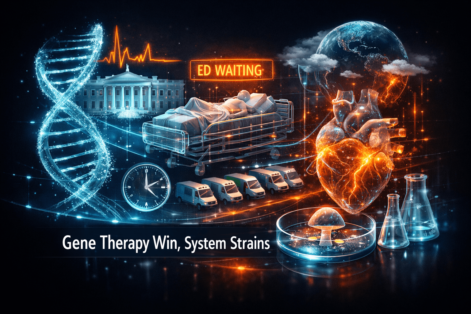 Healthcare: Gene Therapy Win, System Strains - Apr 24
