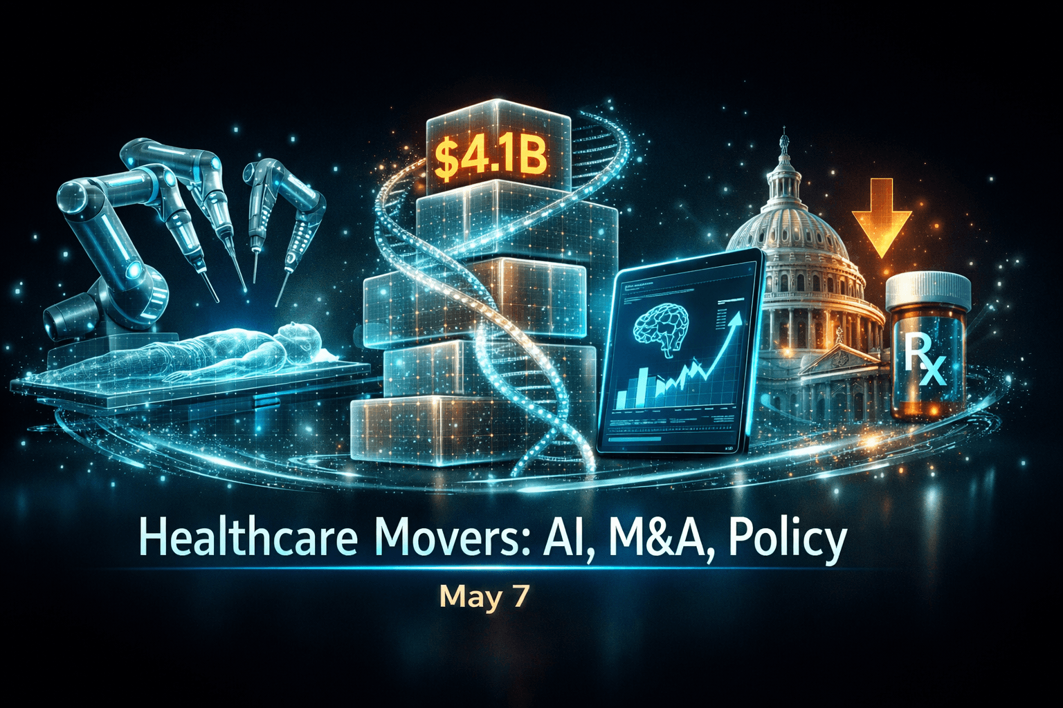 Healthcare Movers: AI, M&A, Policy - May 7