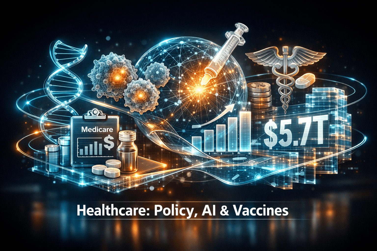 Healthcare: Policy, AI Vaccines & Spending - Jun 25