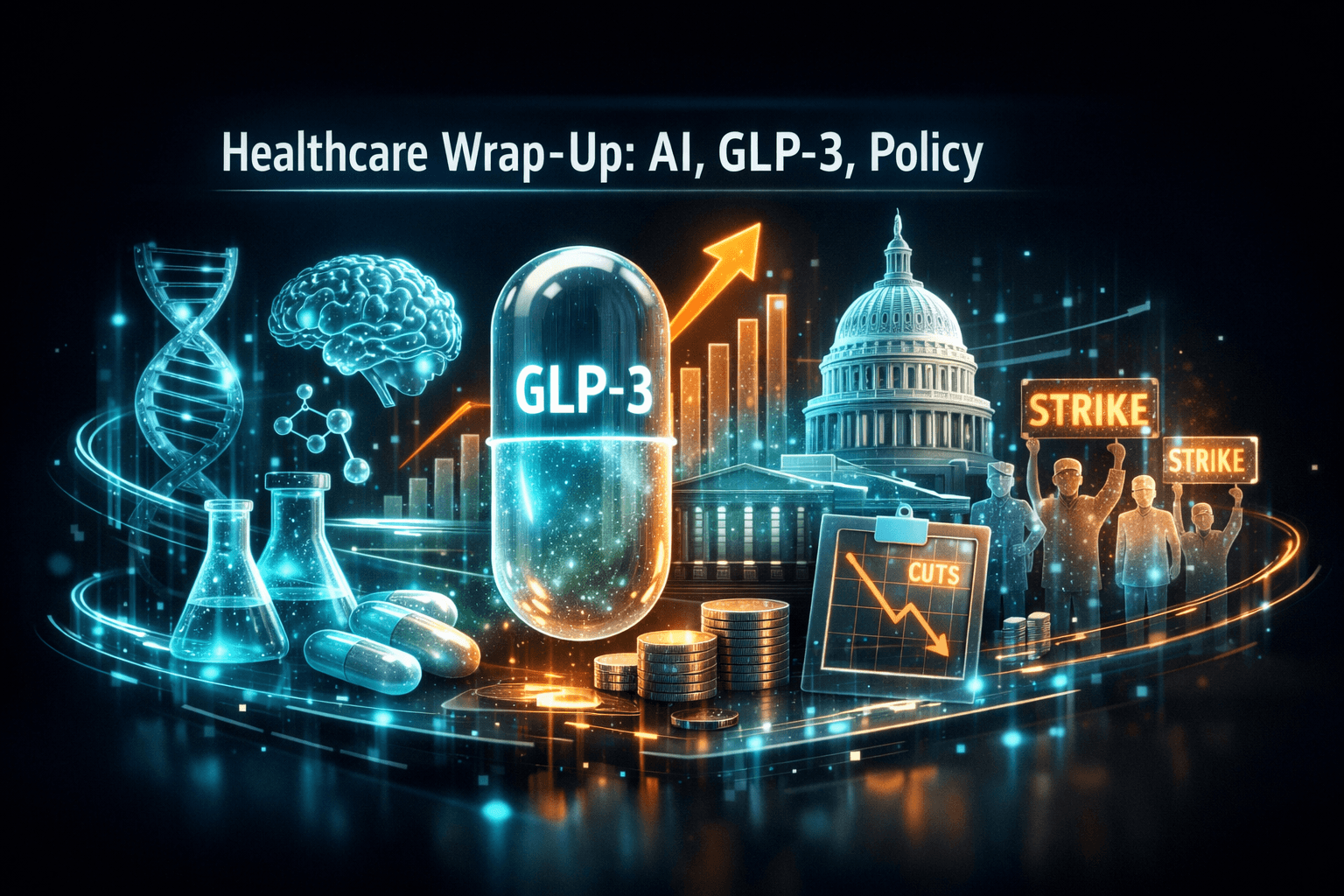 Healthcare Wrap-Up: AI, GLP-3, Policy Jul 11
