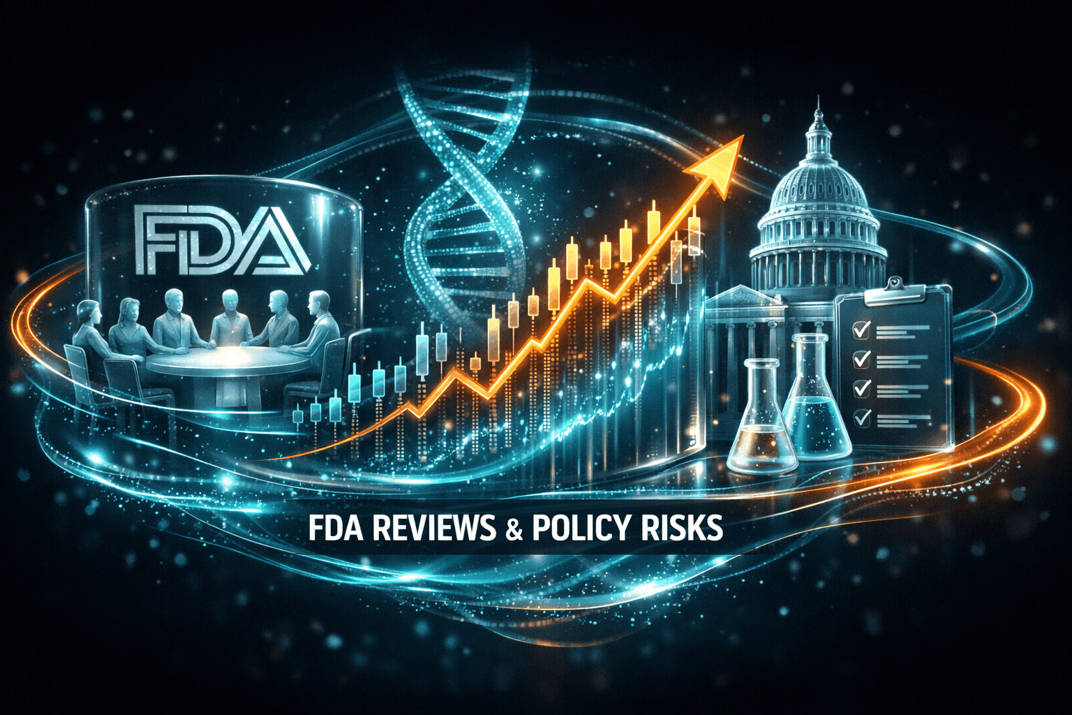 Healthcare: FDA Reviews, Policy Risks in Focus - Jul 30