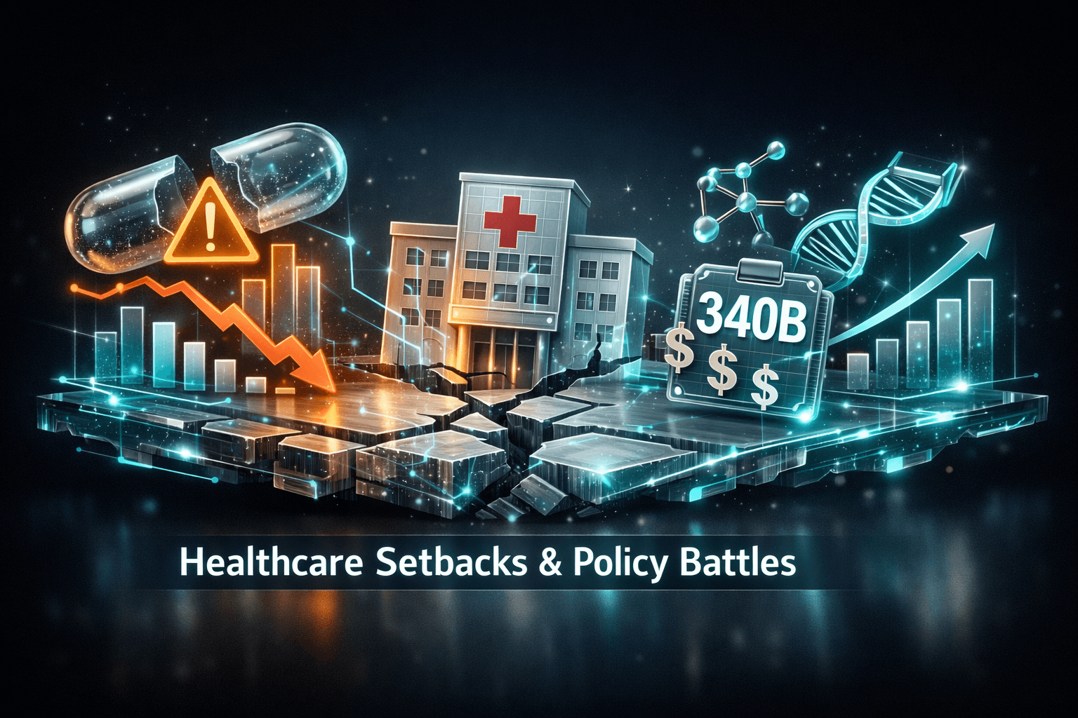 Healthcare Faces Setbacks and Policy Battles - Aug 1