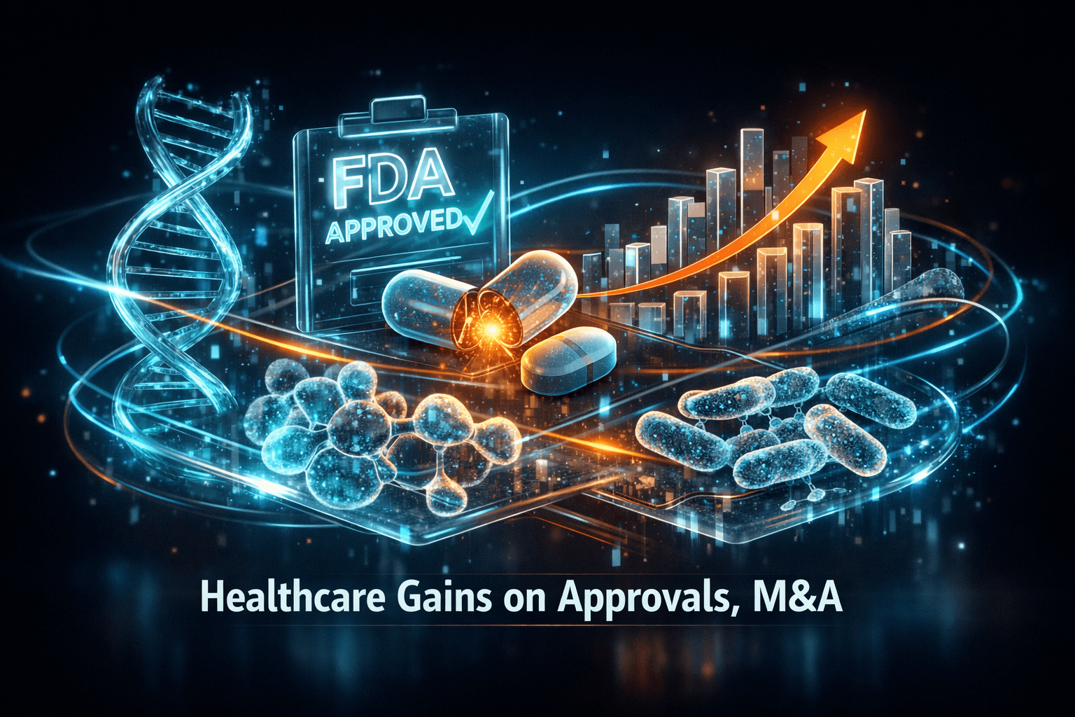 Healthcare Gains on Approvals, M&A - Aug 7