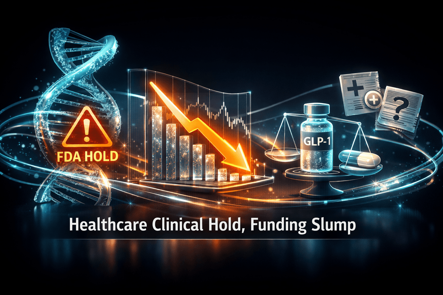 Healthcare Clinical Hold, Funding Slump - Aug 25