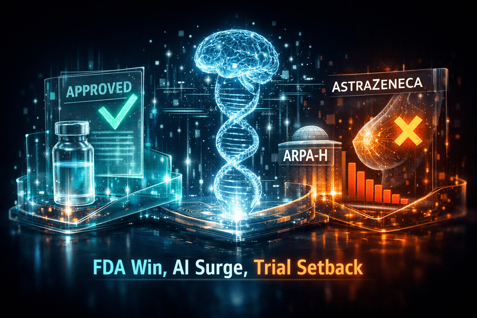 Healthcare Wrap Sep 12: FDA Win, AI Progress, Trial Setback