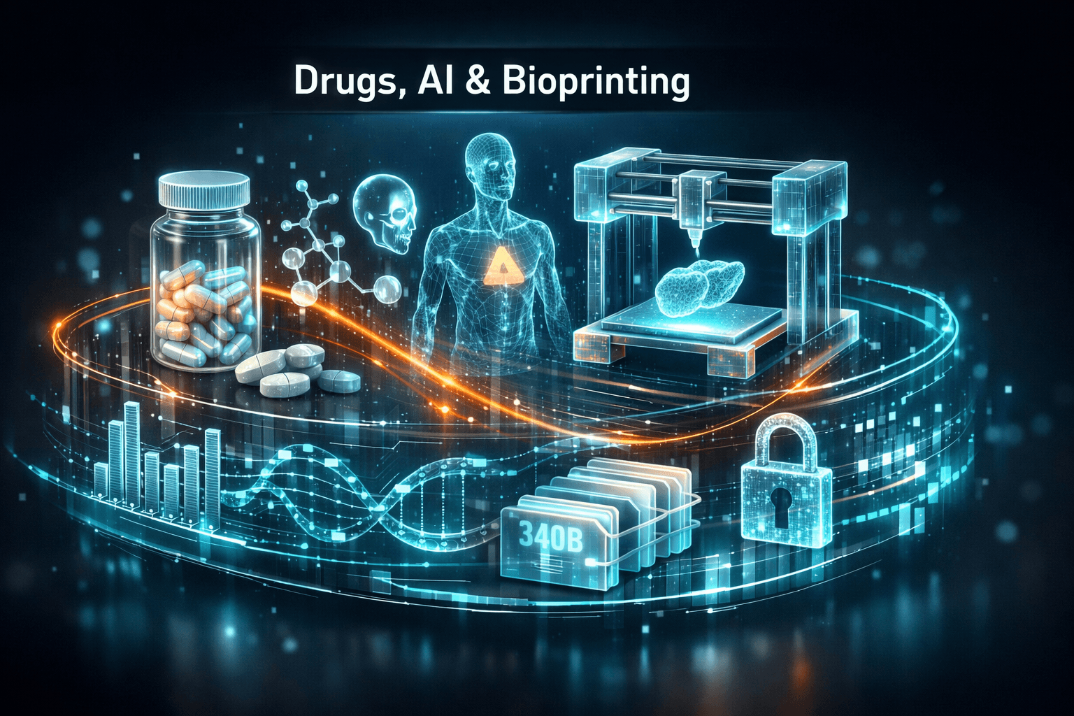 Healthcare Highlights, Oct 1: Drugs, AI, Bioprinting