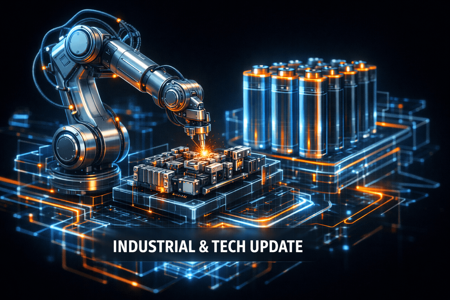 Industrial & Manufacturing Wrap: Robots, Batteries - Mar 18