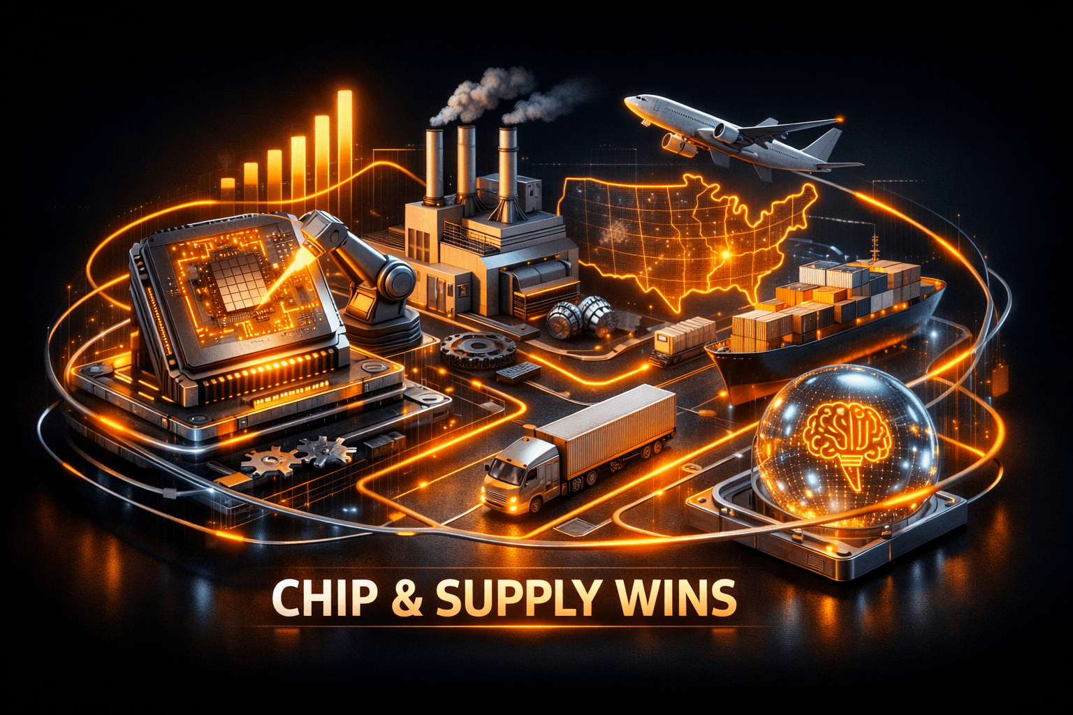 Industrial & Manufacturing: Chip and Supply Wins - Jul 9