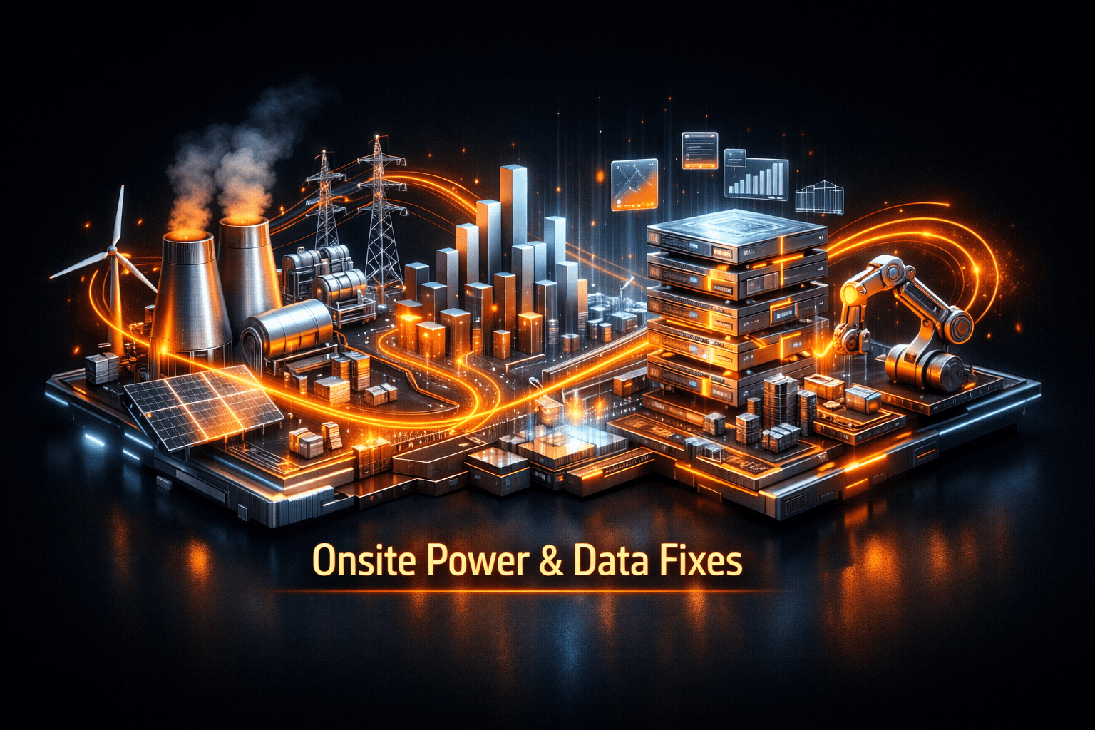 Industrial & Manufacturing: Onsite Power, Data Fixes - Aug 3