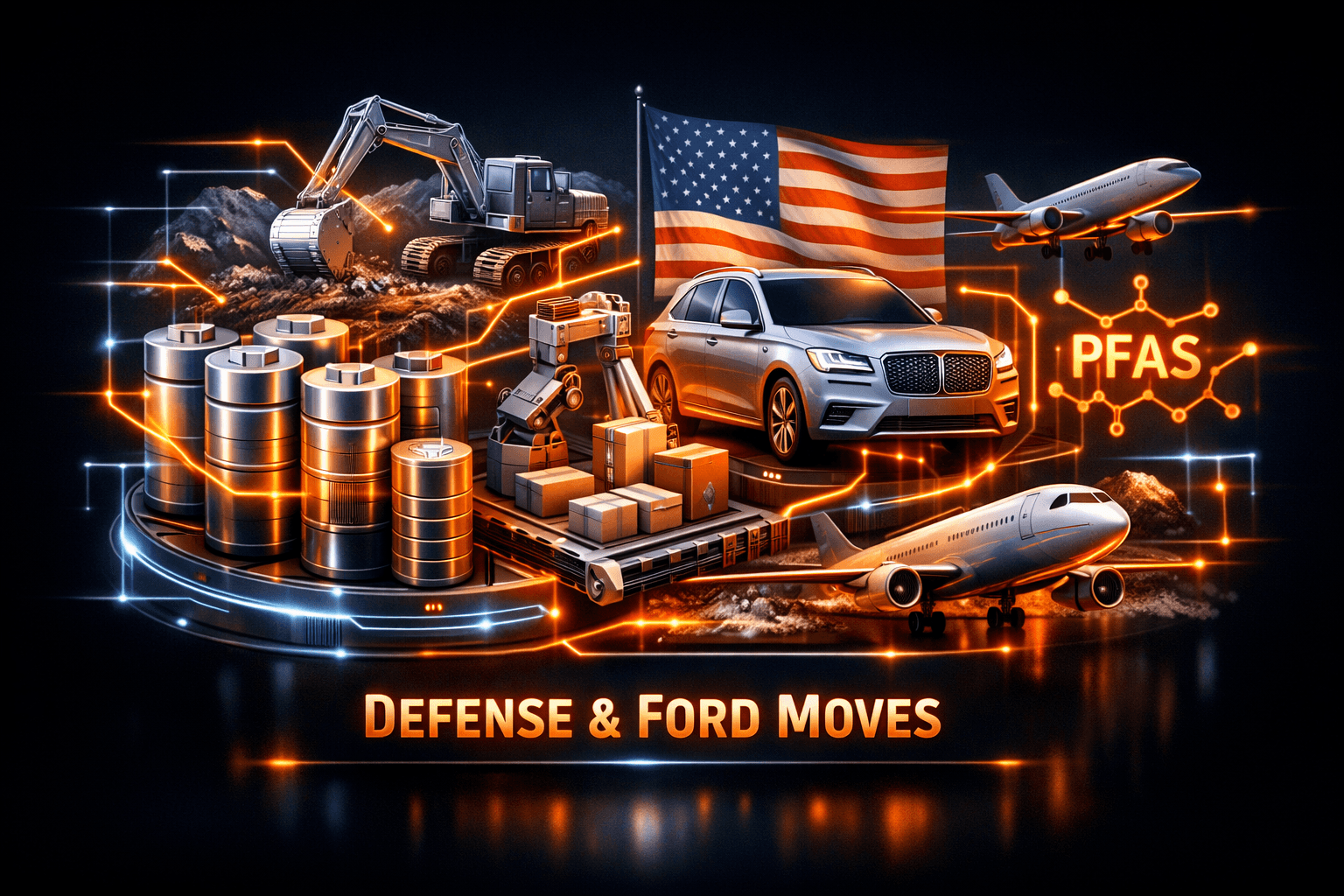 Industrial & Manufacturing: Defense, Ford Moves - Aug 14