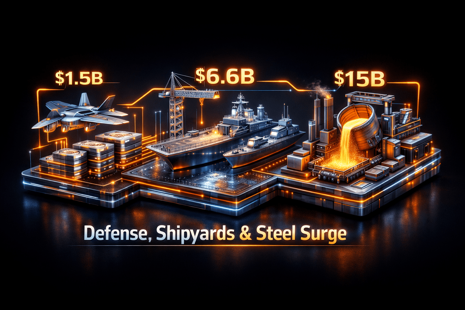 Industrial & Manufacturing: Defense, Steel Boost - Oct 8