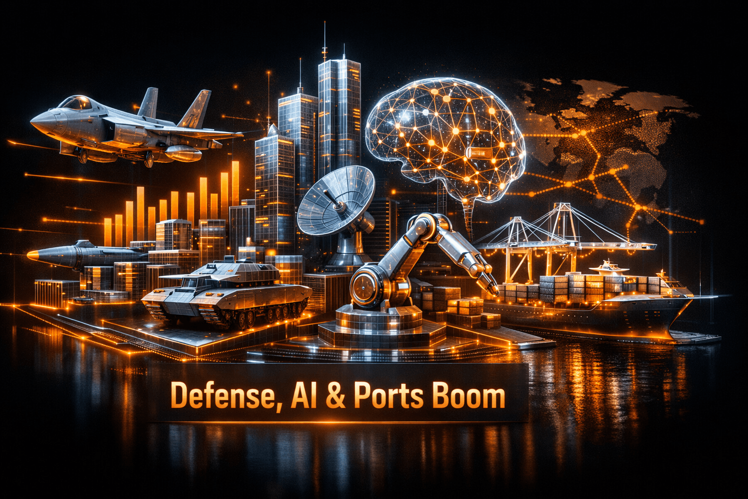 Industrial & Manufacturing: Defense Deals, AI & Ports - Oct 14