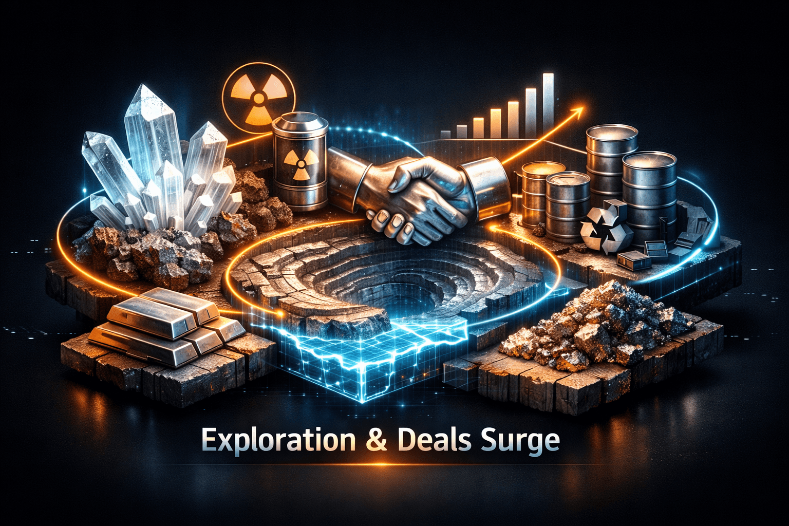 Materials & Mining Momentum on Exploration, Deals - Apr 1