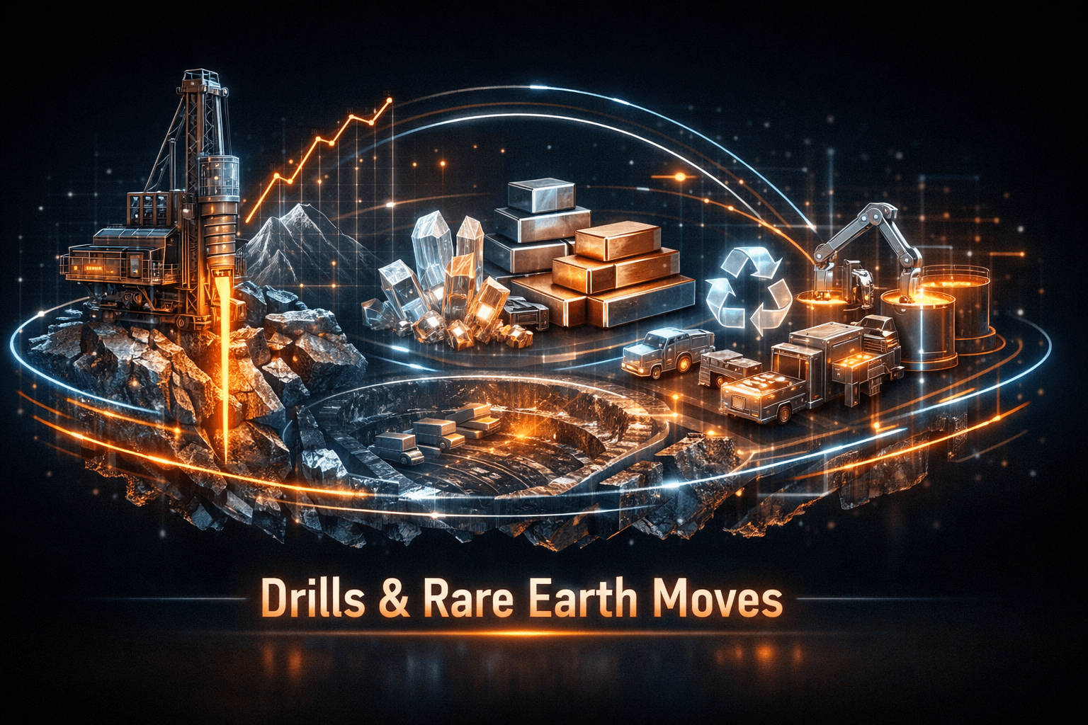 Materials & Mining: Drills, Rare-Earth Moves - Apr 2