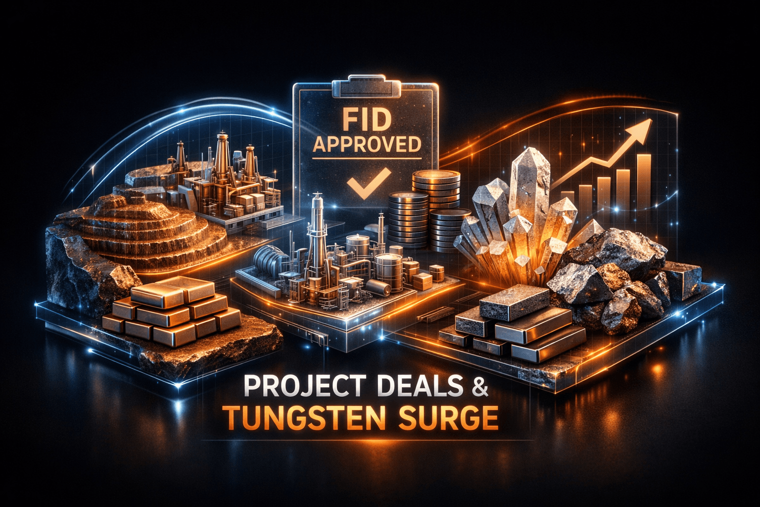 Materials & Mining: Project Deals and Tungsten Buzz - Apr 3