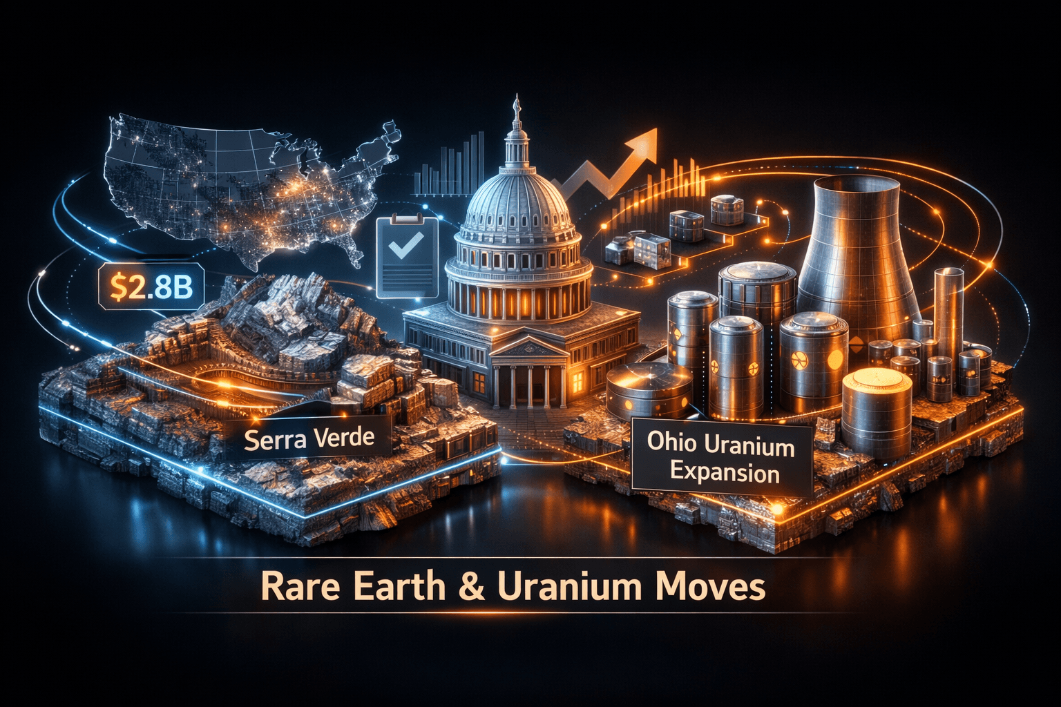 Materials & Mining: Rare Earth M&A and Uranium Moves - Apr 21