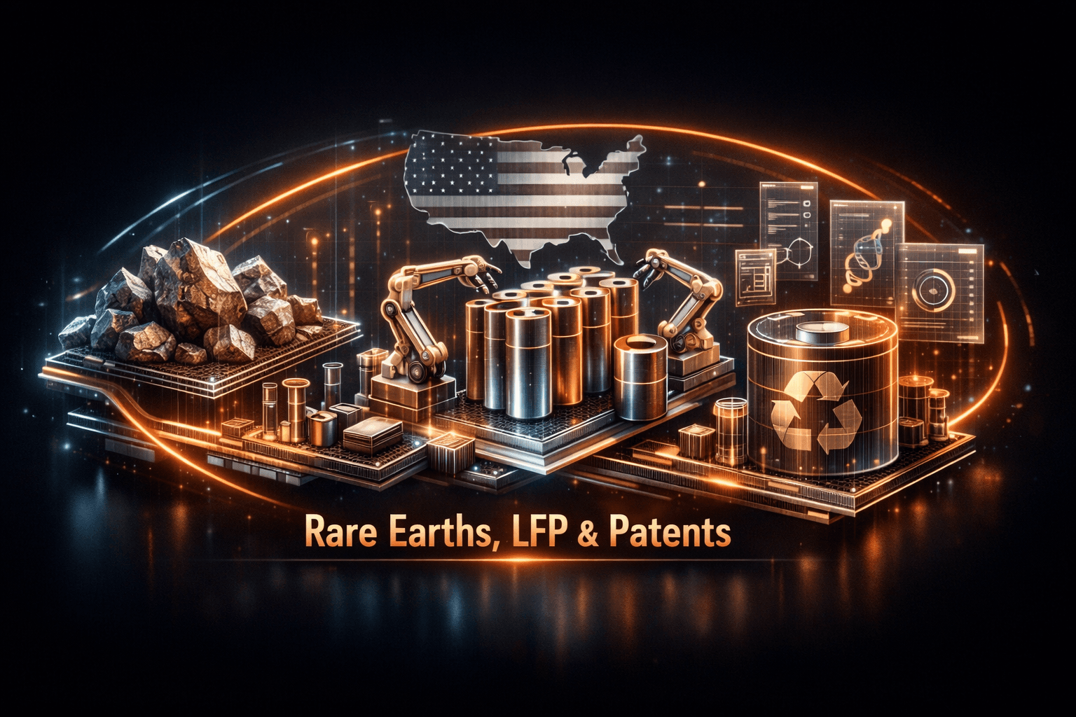 Materials & Mining: Rare Earths, LFP and Patents - Jun 6