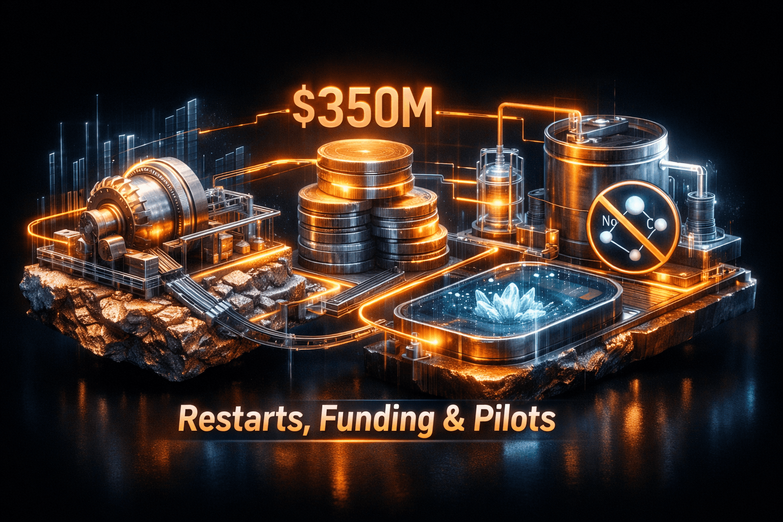 Materials & Mining: Restarts, Funding & Pilots - Jun 10