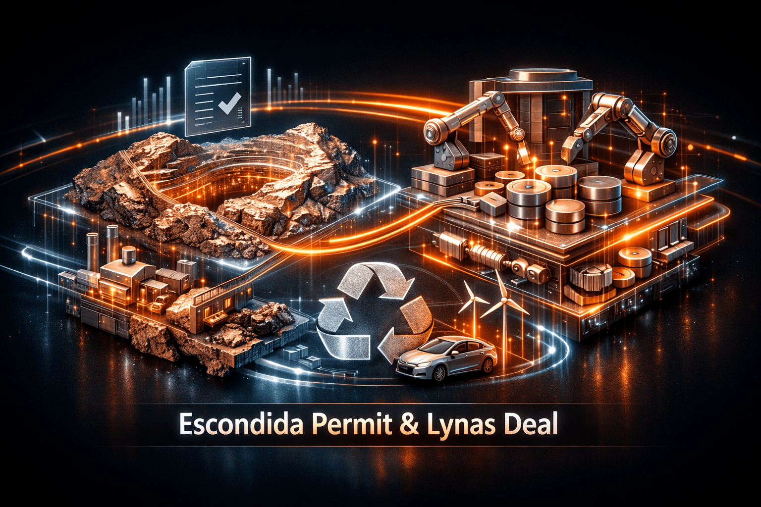 Materials & Mining: Escondida Permit and Lynas Deal - Jul 7