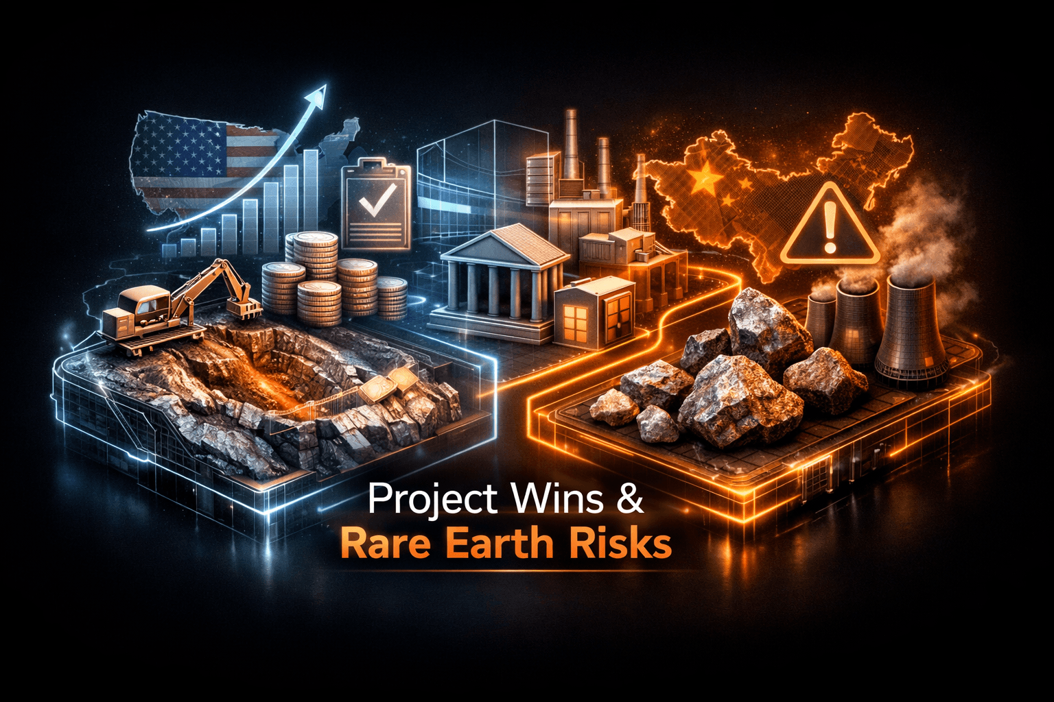Materials & Mining: Project Wins, Rare-Earth Risk Jul 17