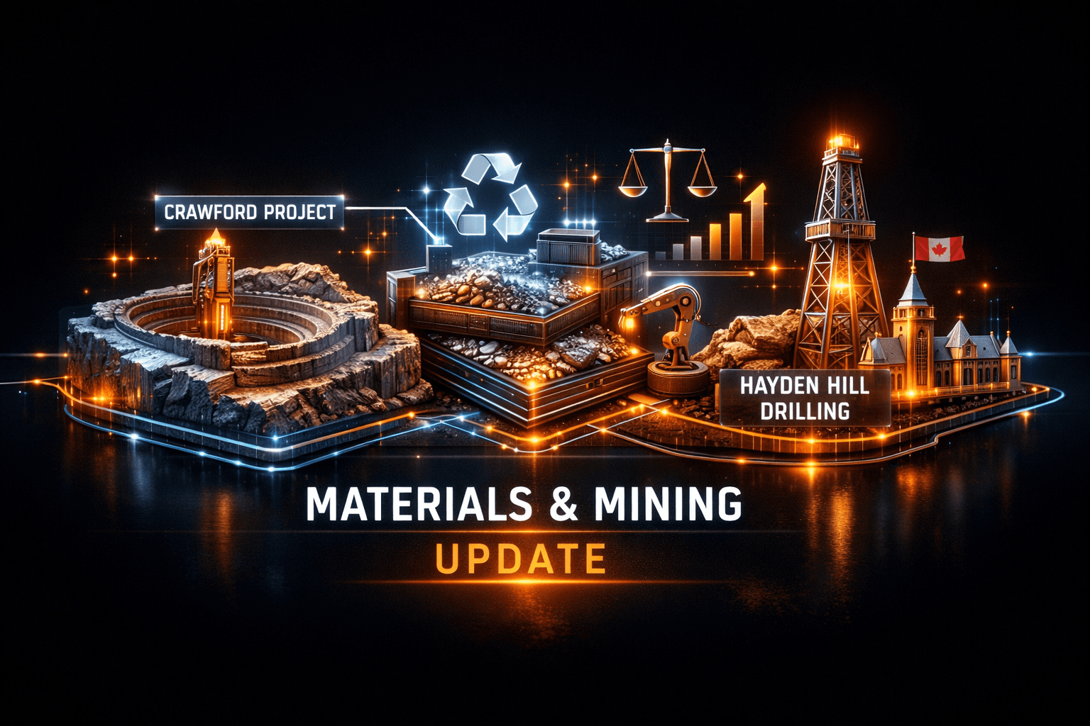 Materials & Mining: Drilling, Recycling, Policy - Jul 22