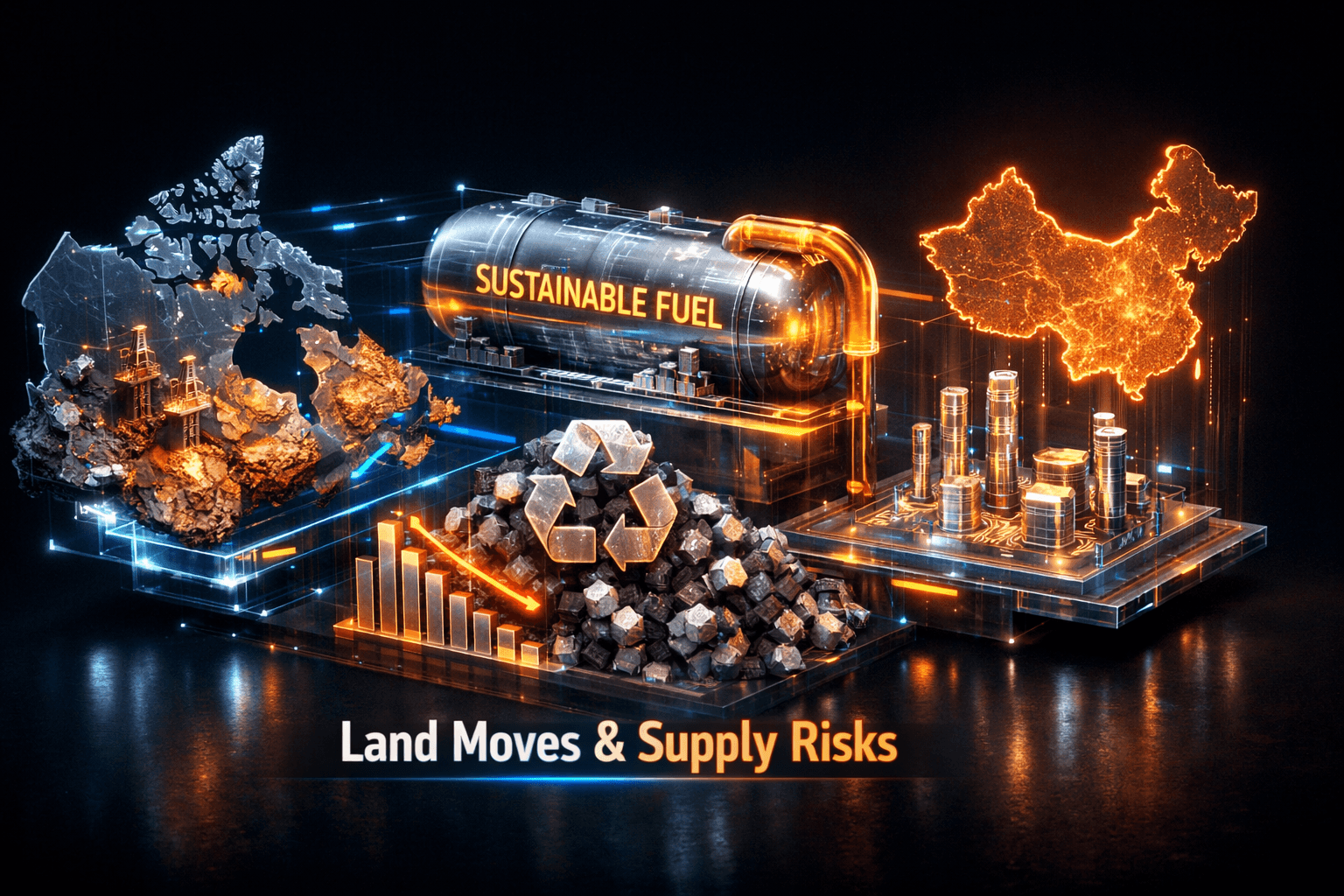 Materials & Mining: Land Moves and Supply Risks - Jul 23
