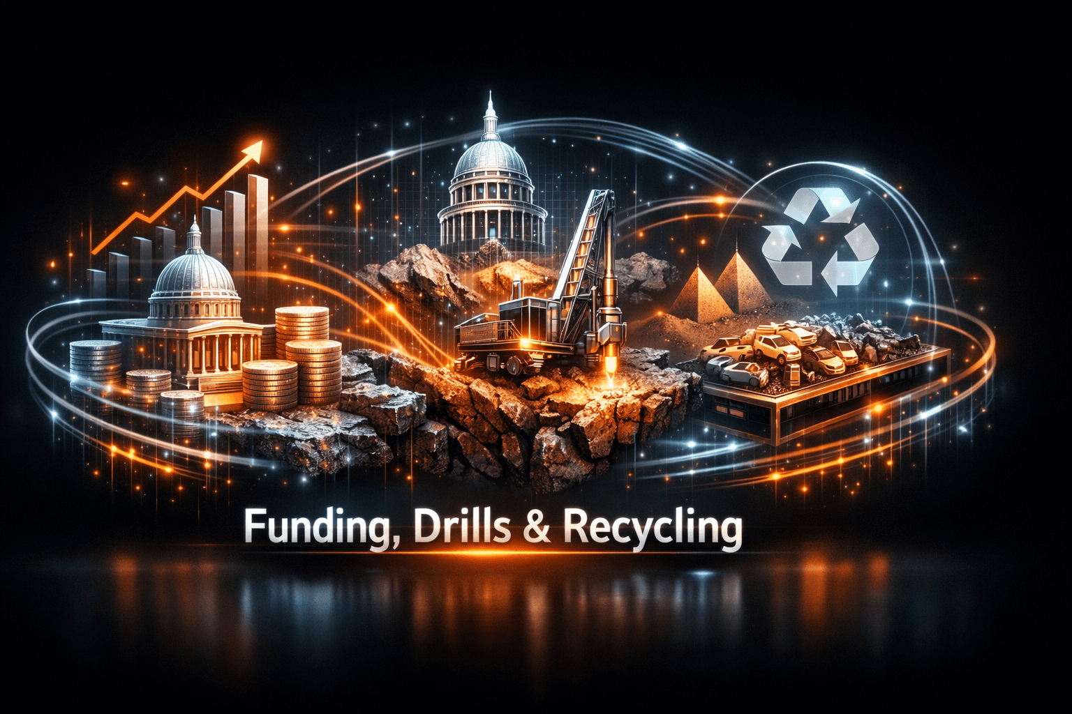 Materials & Mining: Funding, Drills and Recycling - Aug 19
