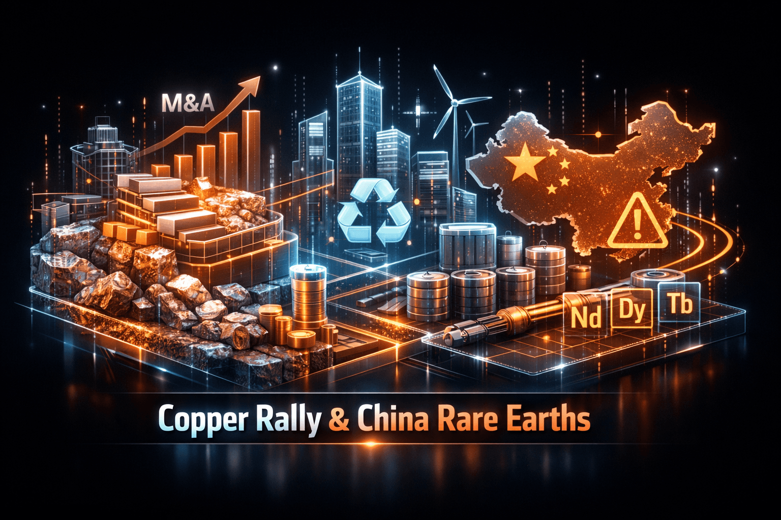 Materials & Mining: Copper Rally, China Rare Earths - Sep 5