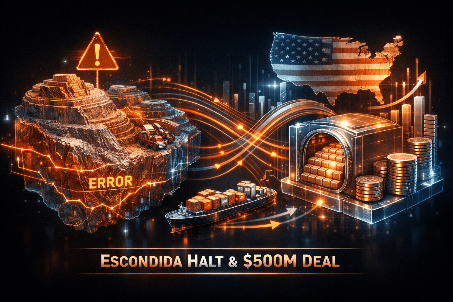 Materials & Mining: Escondida Halt and $500m Pact - Sep 24