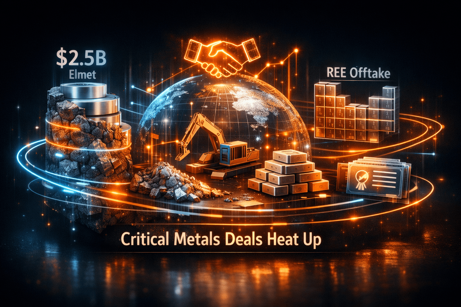 Materials & Mining: Critical Metals Deals Heat Up - Sep 25