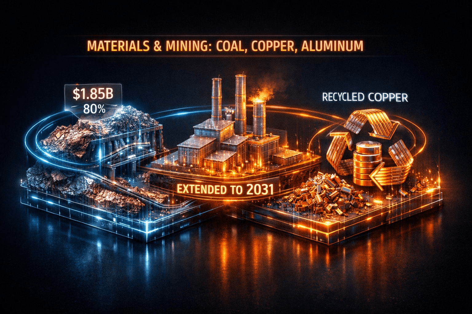Materials & Mining: Coal, Copper, Aluminum - Oct 1