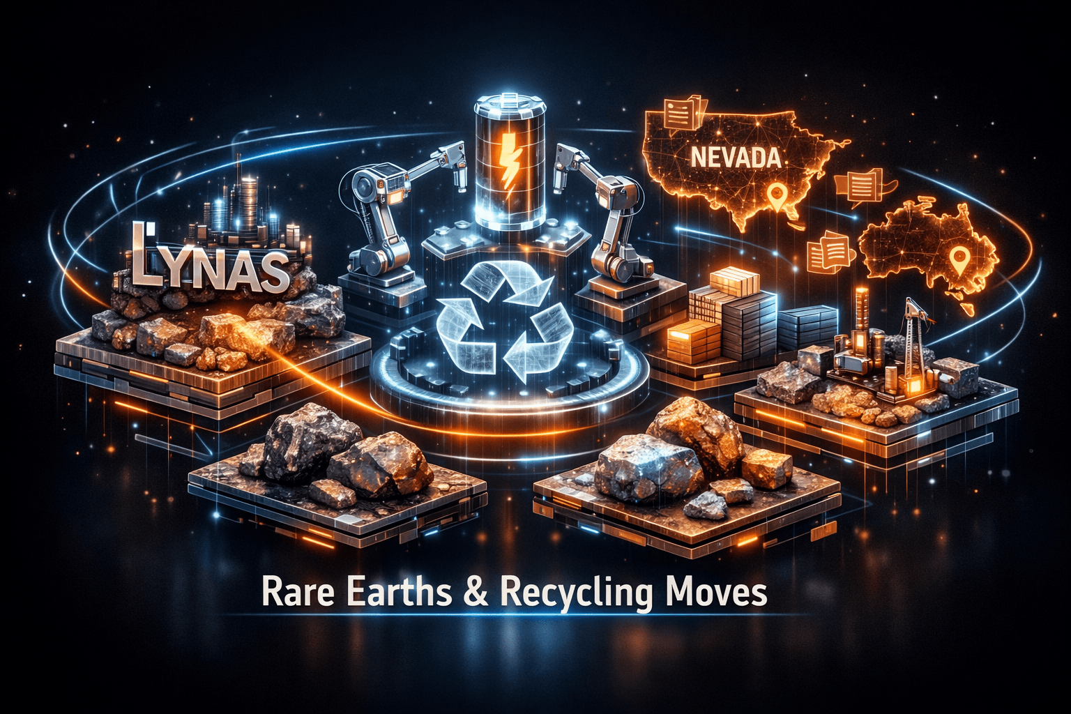 Materials & Mining: Rare Earths, Recycling Moves - Oct 2