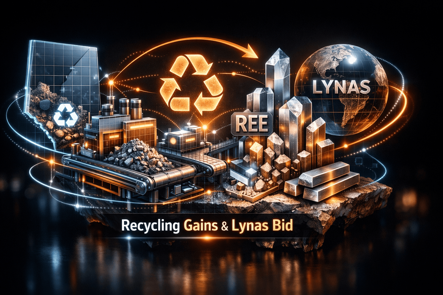 Materials & Mining: Recycling Gains, Lynas Bid - Oct 3
