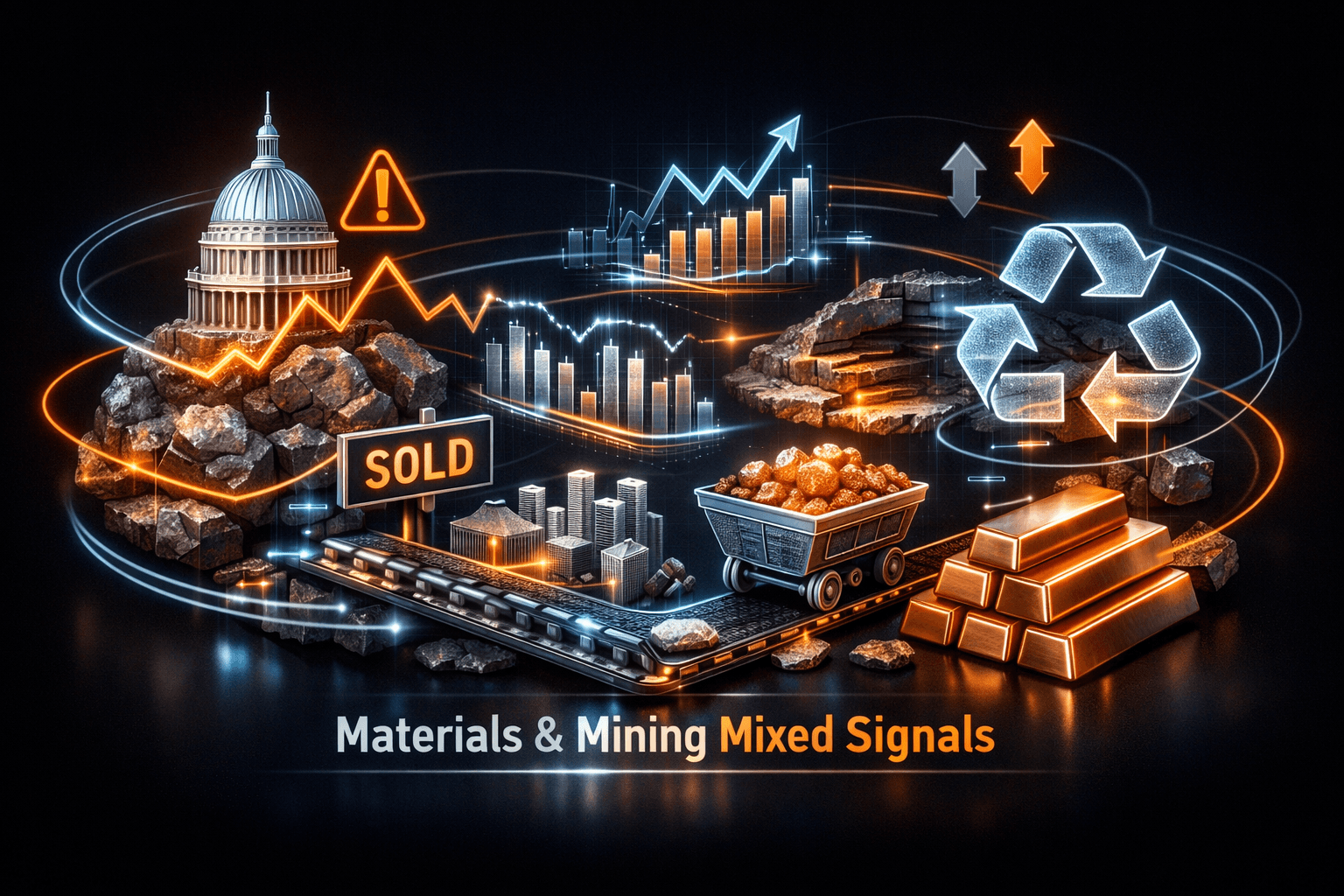 Materials & Mining Mixed Signals - Oct 7 Wrap