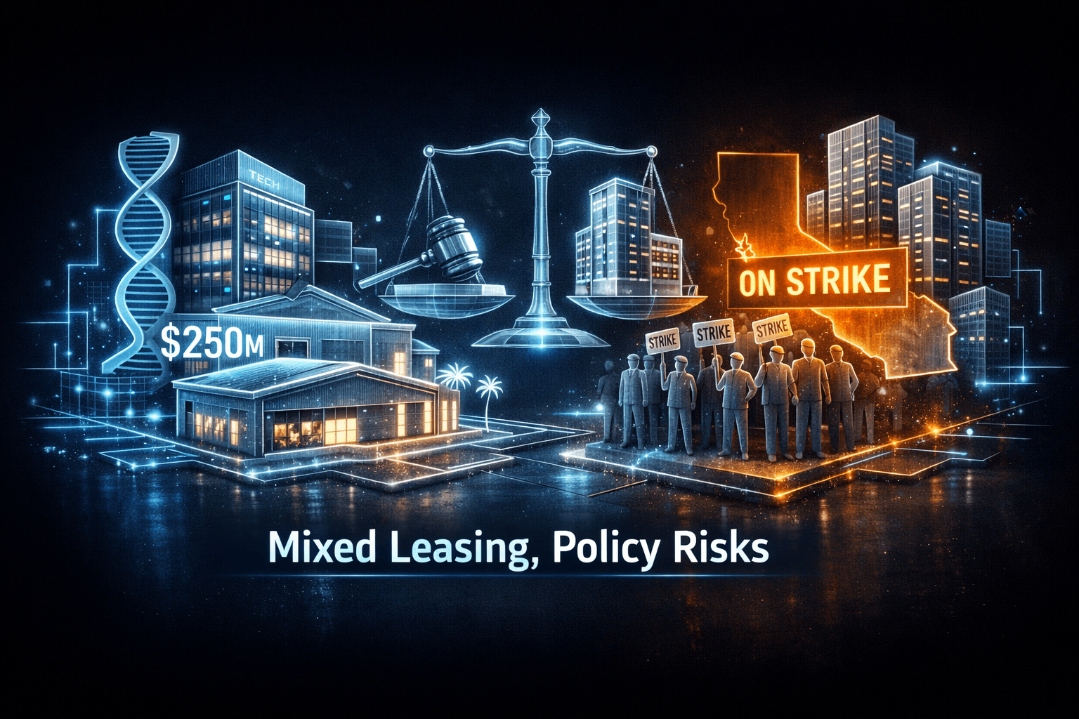 Real Estate: Mixed Leasing, Policy Risks - Mar 26