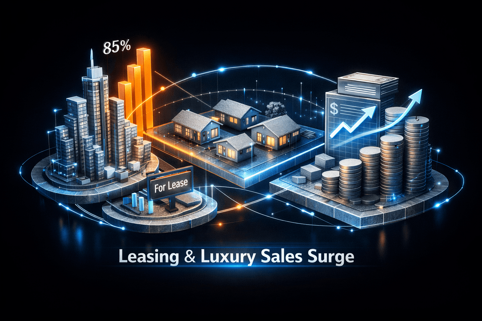 Real Estate: Leasing, Luxury Sales and Housing Fixes Apr 2