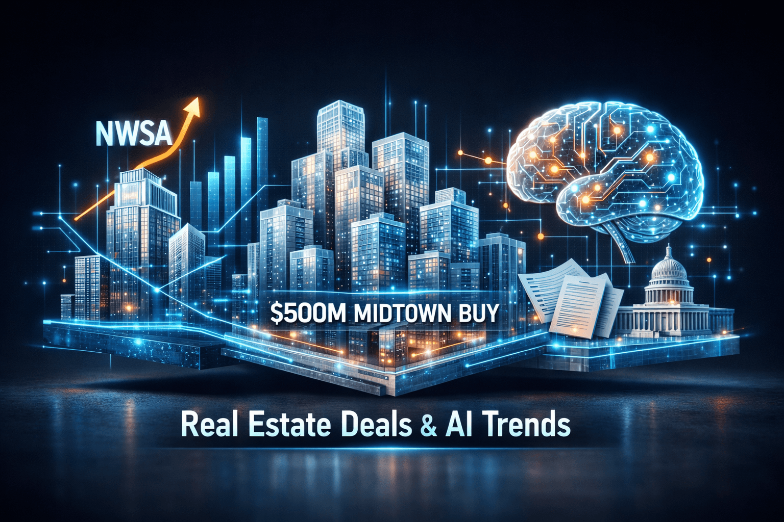 Real Estate Roundup: Deals, AI & Policy Noise - May 9