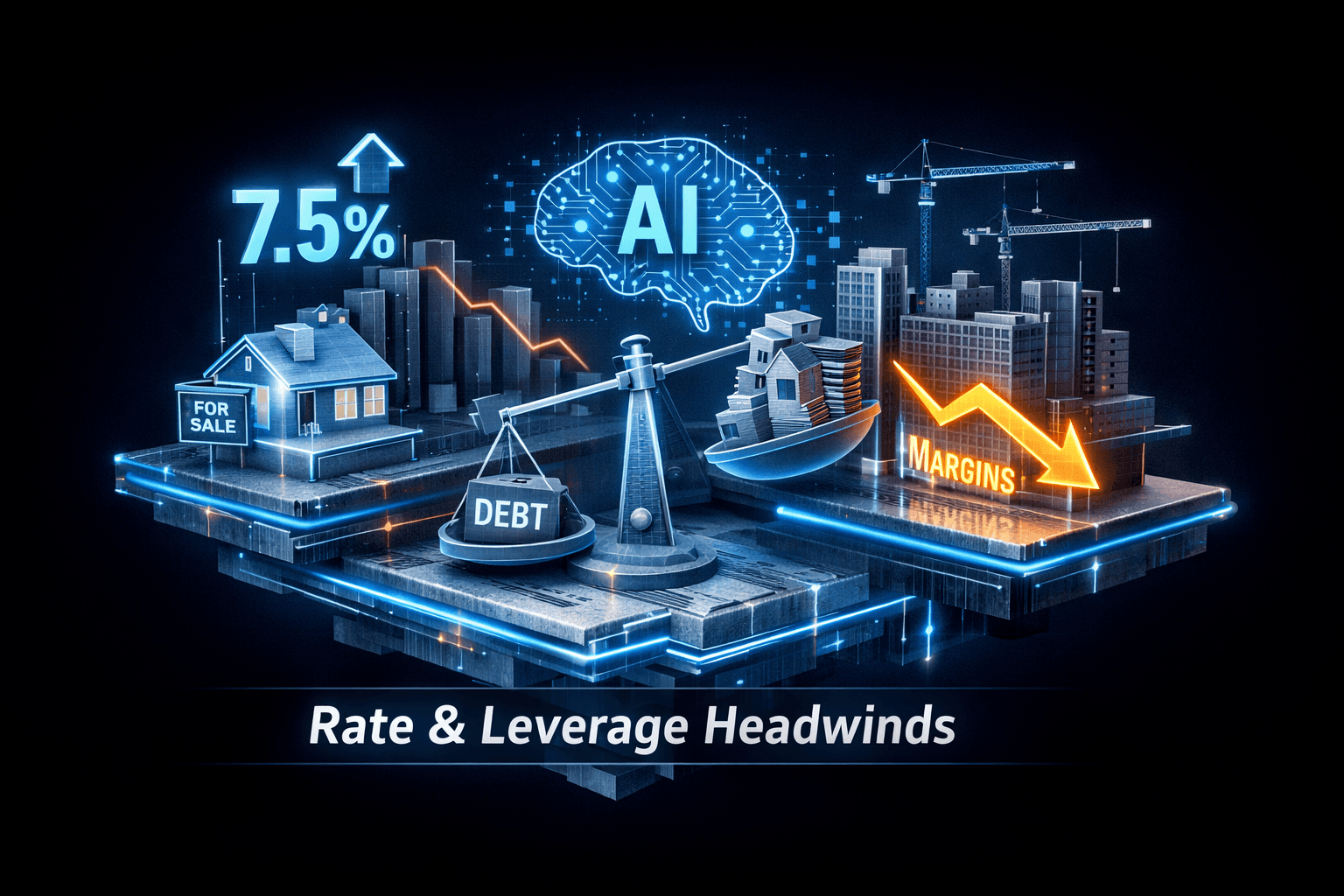 Real Estate Faces Rate, Leverage Headwinds - Jun 30