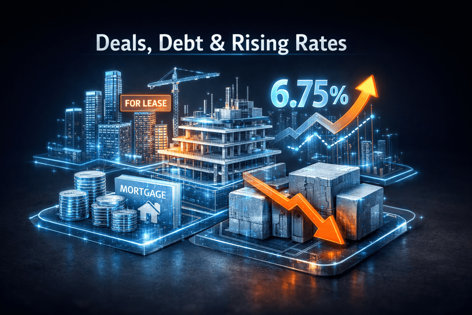 Real Estate Wrap Jul 7: Deals, Debt, Rising Rates
