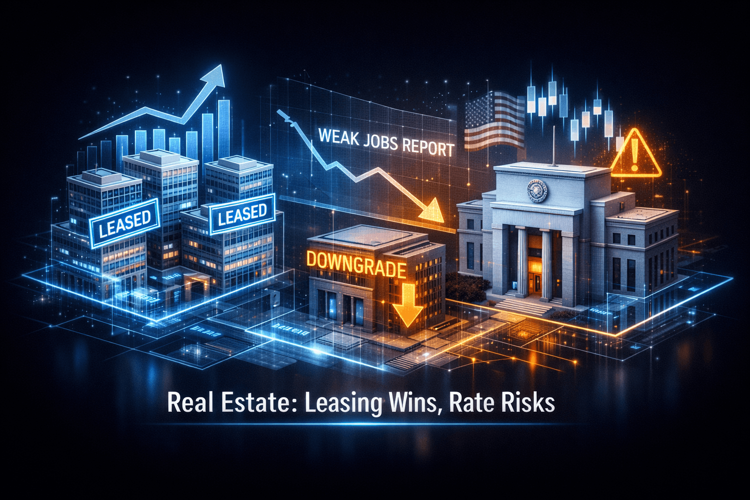 Real Estate: Leasing Wins, Rate Risks - Aug 8