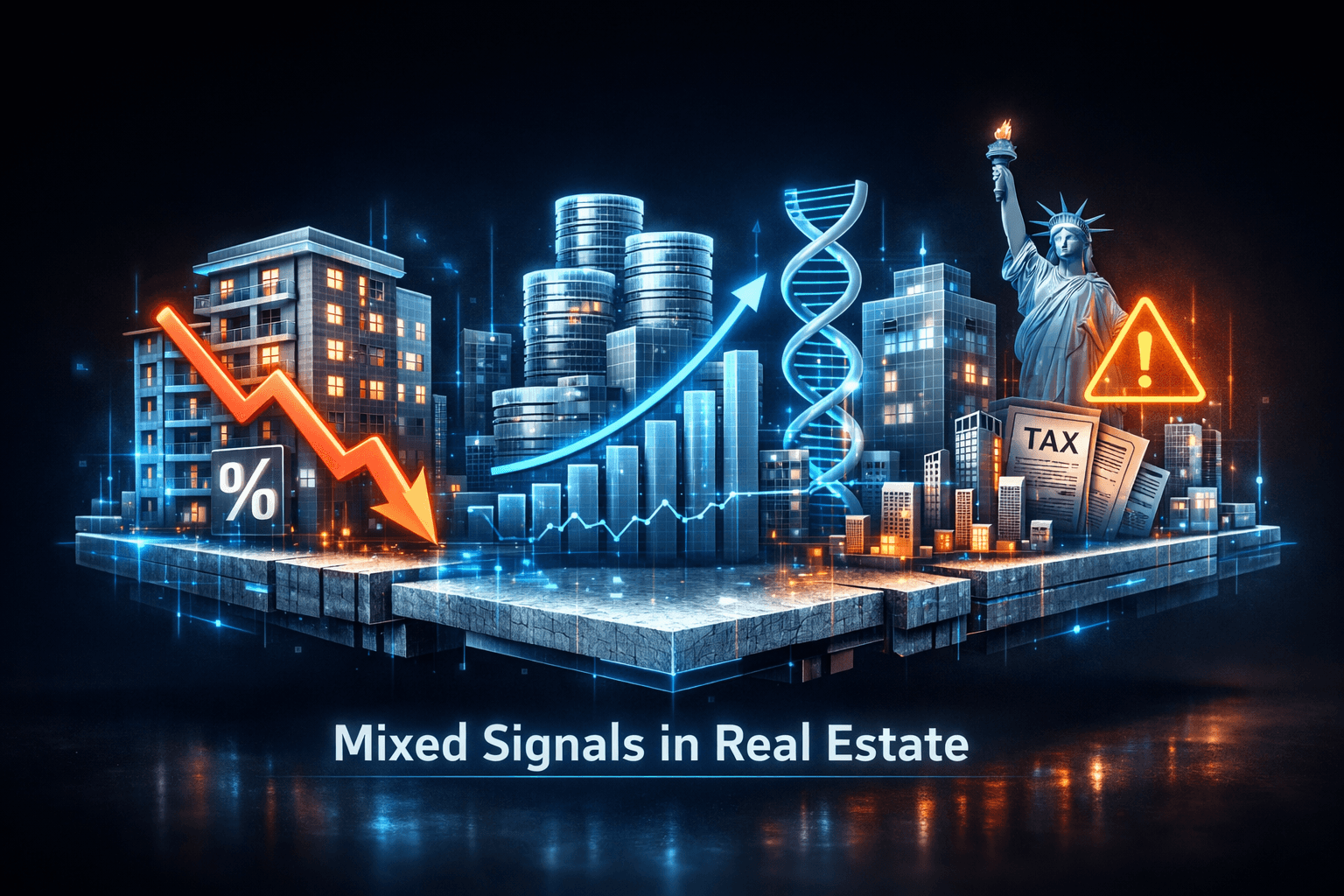 Real Estate: Mixed Signals Dominate - Aug 14